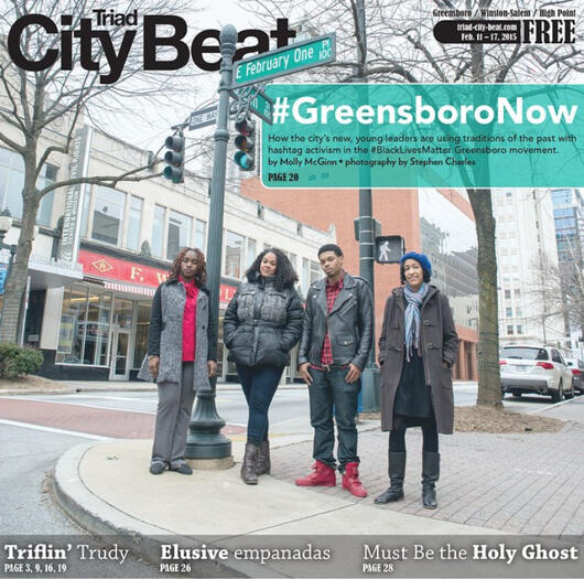 Growing up in Greensboro instilled in me a goal to be active in civil rights and my own liberation. In 2015, just before I moved away, I was honored as an adult for the work I'd done through many of the avenues you see here on this site.